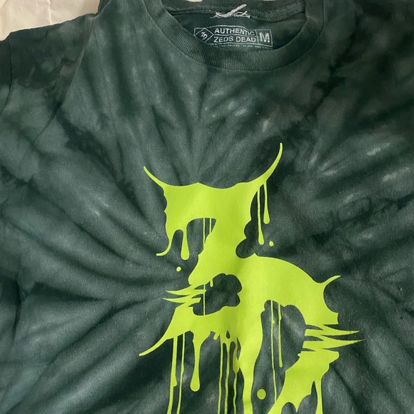 Zeds Dead Green Skeletons T-Shirt - Picture 2 of 6